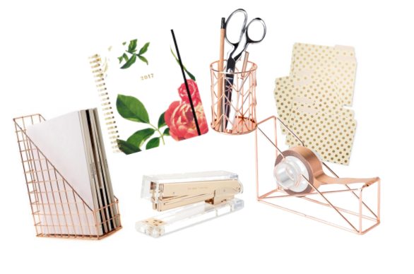 rose_gold_desk_survival_kit