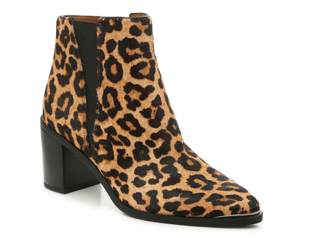 Leopard Bootie.