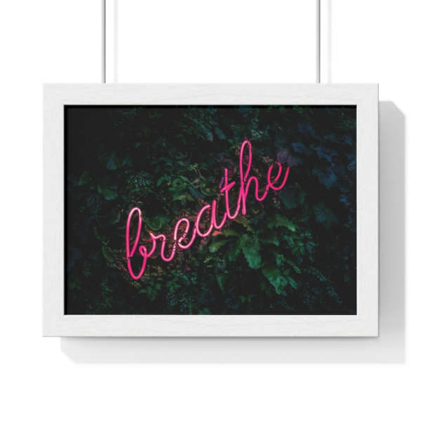 Breathe Framed Posters - Mental Health Matters Collection