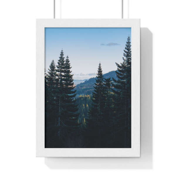 Woods Framed Poster - Cozy Cabin Collection