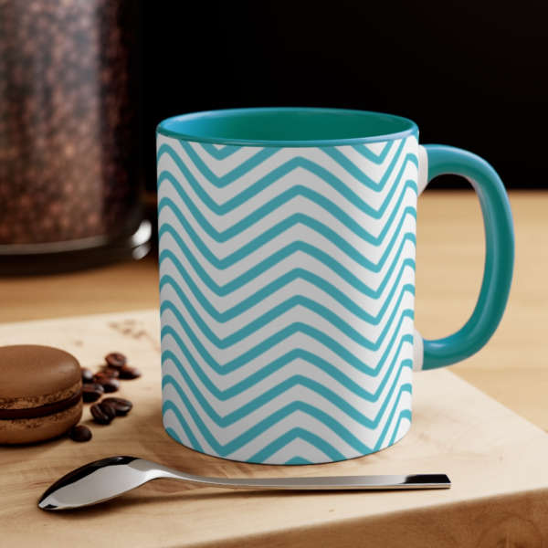 Teal Pattern Mug